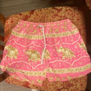 Pink Yoga/ Lounge Shorts